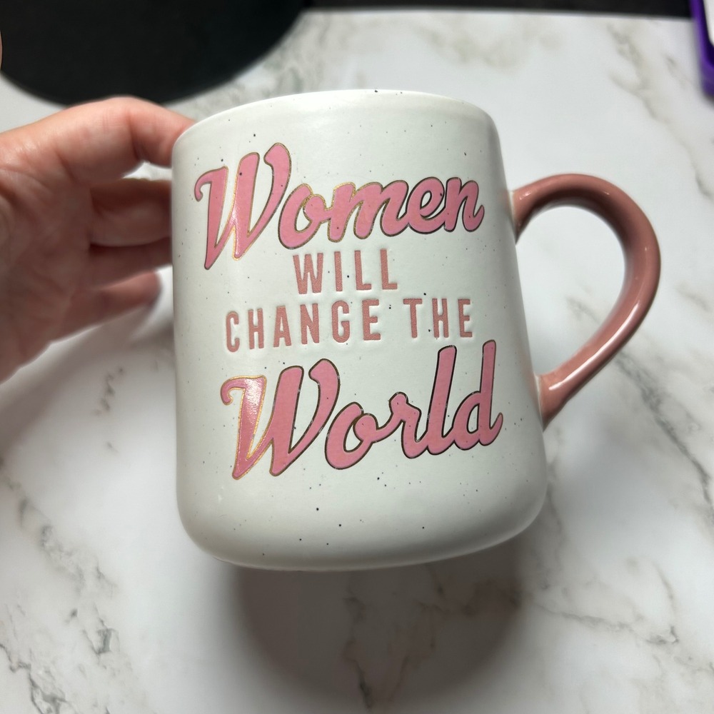 It's A Good Day For A Good Day Women Will Change The World Speckled Ceramic Mug
